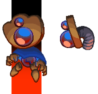 Another pixel art after a 2-year gap and this one was pretty solid. It was meant for a mod where I reskin Ultra Famine into my everyone's favorite blue robot, which I gave up on after an hour in.